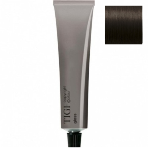 Тонирующая Крем-Краска - Tigi Copyright Сolour Gloss 4/88 - коричневый насыщенный пепельный